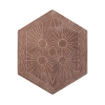 Design by Ornali- Dywan z geometrycznym wzorem/ nietypowy kształt- Lageo I