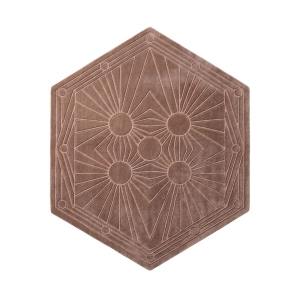 Design by Ornali- Dywan z geometrycznym wzorem/ nietypowy kształt- Lageo I