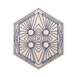 Autorski design Ornali- Dywan wełniany/ geometryczny wzór/ oryginalny kształt- Lageo III