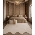 Autorski design Ornali- Wełniany dywan z falowanymi brzegami- oryginalny design- Faello I