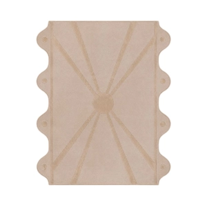 Autorski design Ornali- Wełniany dywan z falowanymi brzegami- oryginalny design- Faello I