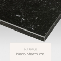 Oryginalny stolik kawowy/czarny marmur- Obella Nero Marquina